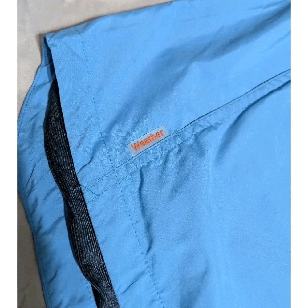 Sunice Golf Jacket Men XL Blue 1/2 Zip Short Sleeve Pullover Wind Shirt TDC